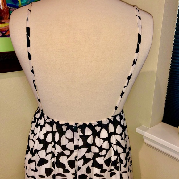 ANTHROPOLOGIE Twinkle by Wenlan Maxi Dress Silk Blend Size S - Picture 4 of 11